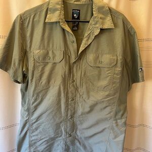 Kuhl Olive Green Short Sleeve Shirt - Men’s